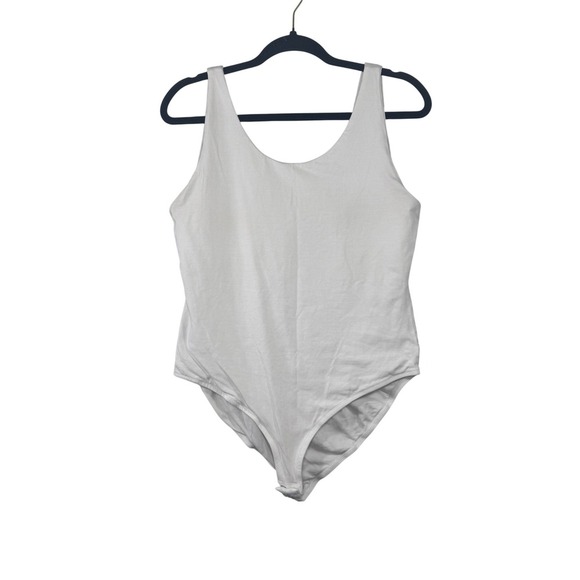 Pact Everyday Tank Bodysuit Bodysuit Organic Cotton Blend Casual Top XL - Picture 1 of 4
